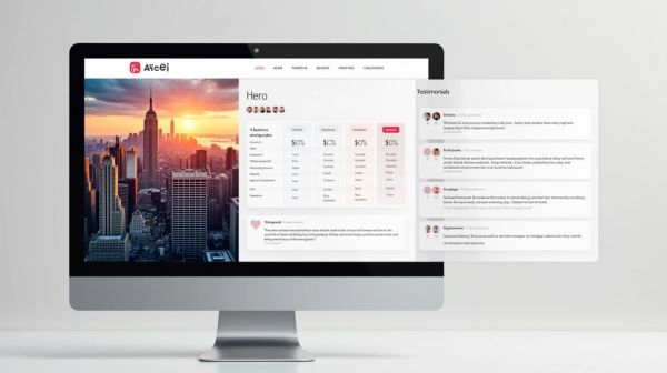 Hero, pricing, testimonials: which section earns its place